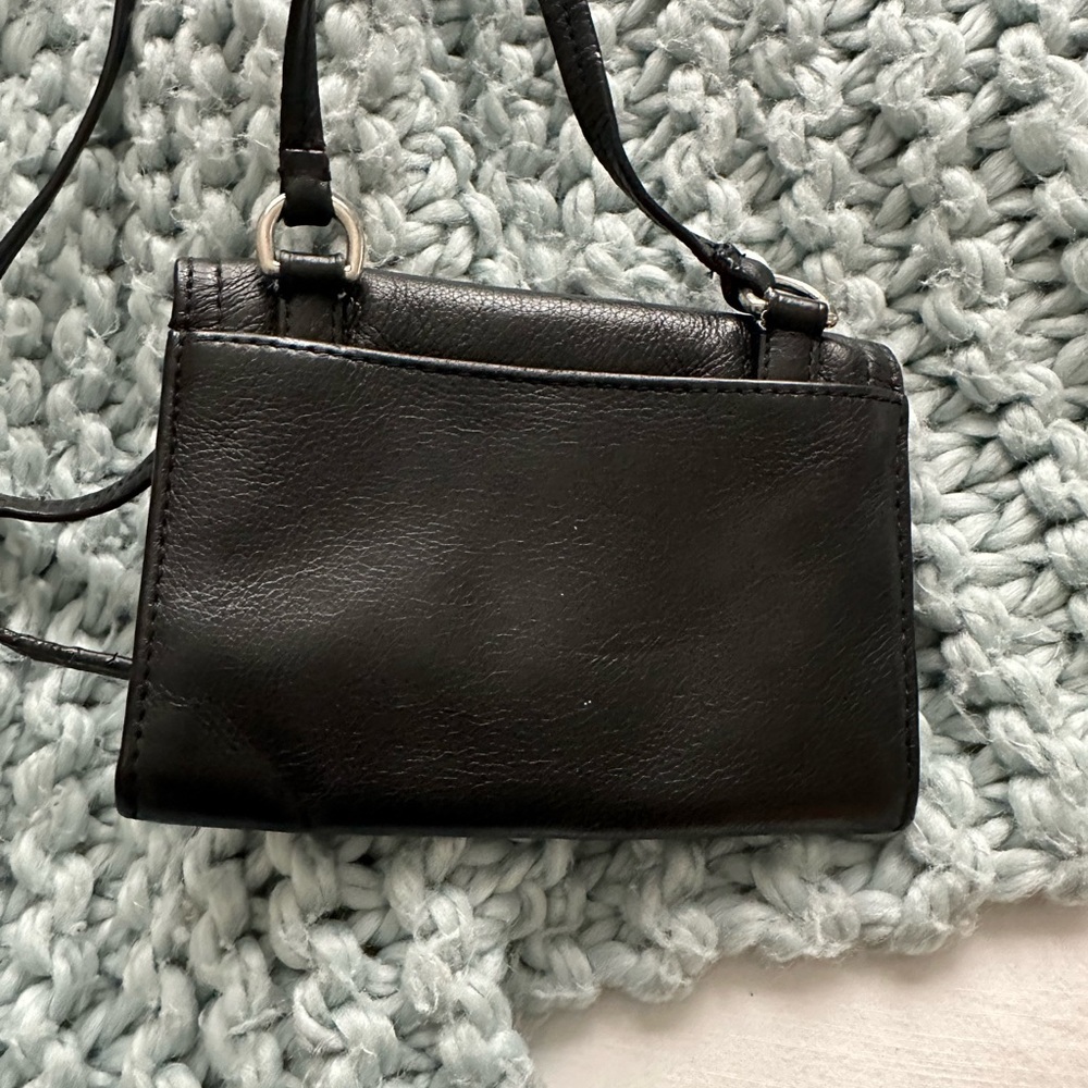 Small Coach Purse “Wallet On A String” In Black - image 4